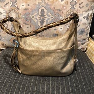 Gold Brighton shoulder bag